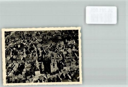 Quedlinburg 1939 Fliegeraufnahme der Altstadt um die Kirche St. Benedikti Foto Original aus Archiv eines Ansichtskartenverlags