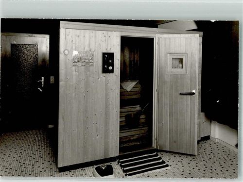 Bamlach Haus Springer Sauna Foto Original aus Archiv eines Ansichtskartenverlags Ort handschriftlich