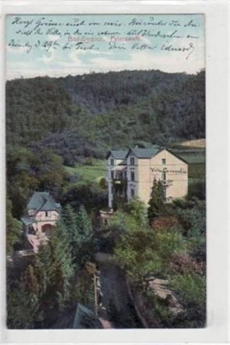 Bad Bertrich Bad Bertrich mit Peterswald u. Villa Concordia gelaufen von 1911. leichte Abschürfungen, leicht stockfleckig, sonst gut erhalten