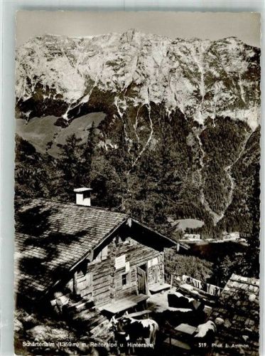 Ramsau Schärtenalm 1359 m Reiteralpe Hintersee Hüttenstempel