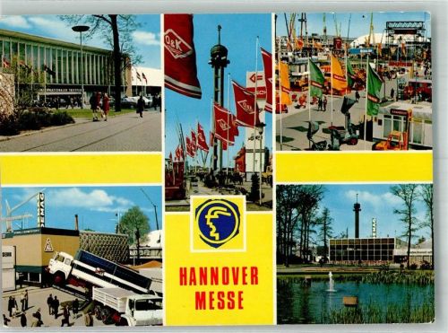 Hannover Messe Fahnen LKW Ausstellung