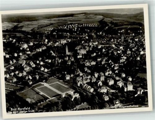 Bad Hersfeld Fliegeraufnahme Freigeg. d. R.L.M.