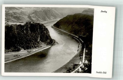 St. Goarshausen Fliegeraufnahme Loreley Rhein