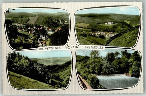Dahl Panorama des Ortes im Volmetal Volmewehr Verlag Kettling & Krüger