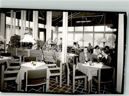 Bad Bellingen Kurhaus Speisesaal Foto Original aus Archiv eines Ansichtskartenverlags Ort handschriftlich