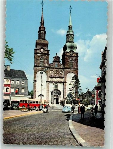Eupen Omnibus VW Käfer Kirche St. Nicolas
