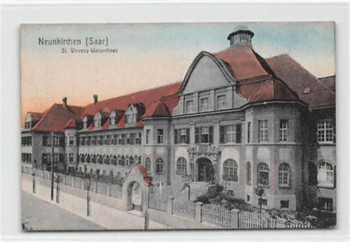 Neunkirchen. St. Vincenz-Waisenhaus. Karte beschrieben Handschriftliches Datum von 1922. Gute Erhaltung.