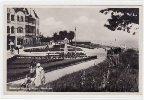 Binz Ostseebad Binz auf Rügen mit Wendeplatz ungelaufen Top Erhaltung.