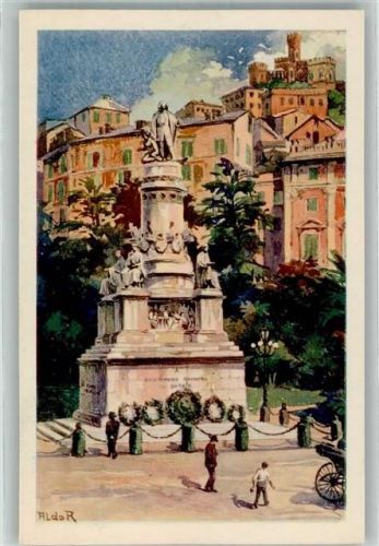 Genova Denkmal C. Colombo
