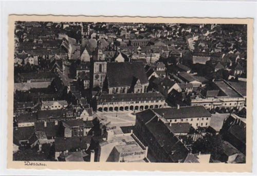 Dessau Dessau als Fliegeraufnahme ungelaufen Gut erhalten.