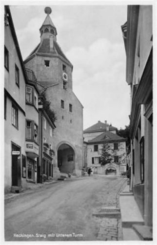 Hechingen Hechingen. Staig unteren Turm ungelaufen Gute Erhaltung.