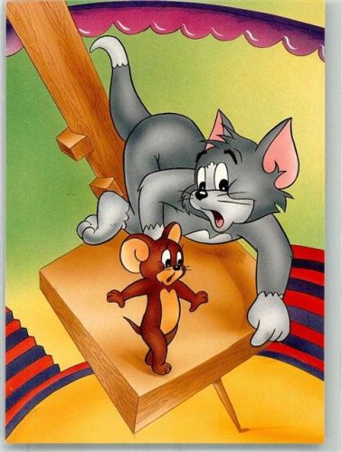 Zeichentrickserie Tom und Jerry im Zirkus Tiere vermenschlicht Humor Fernseher