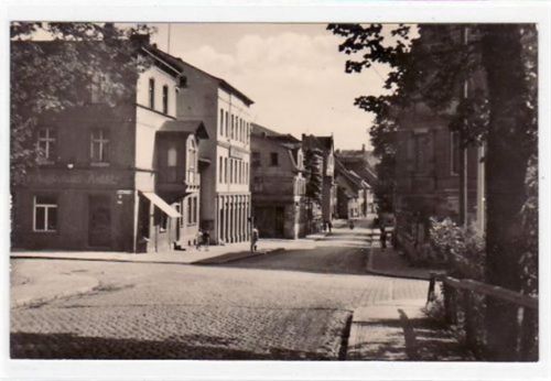 Sangerhausen Sangerhausen mit Partie am Kaffee Kolditz ungelaufen Gute Erhaltung.