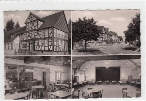 Lutterberg üb. Hann. Münden. Gaststätte " Zum weissen Ross " ungelaufen Gute Erhaltung.