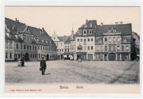 Borna Borna mit Partie am Markt ungelaufen Top Erhaltung.