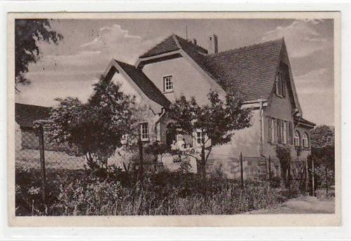 Oberheldrungen bei Heldrungen mit Haus auf dem Berge gelaufen von 1928. Ecken mit Albumabdrücken, leichte Stempelspuren, sonst gut erhalten.