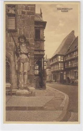 Halberstadt Halberstadt mit Roland ungelaufen Gute Erhaltung.