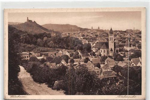 Weinheim Weinheim. der Stadt ungelaufen Leicht fleckig, sonst gut erhalten
