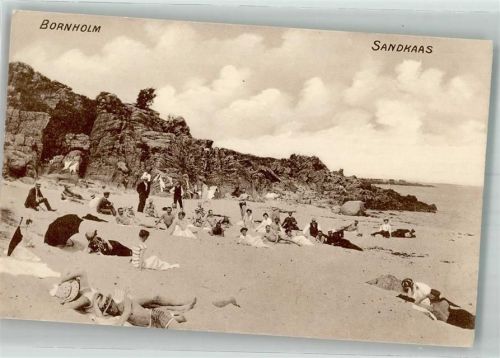 Bornholm Schiffspost Strand Hotel Sandkaas