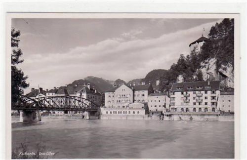 Kufstein Kufstein in Tirol mit Partie am Innufer. ungelaufen handschriftliches Datum von 1939. Gute Erhaltung.