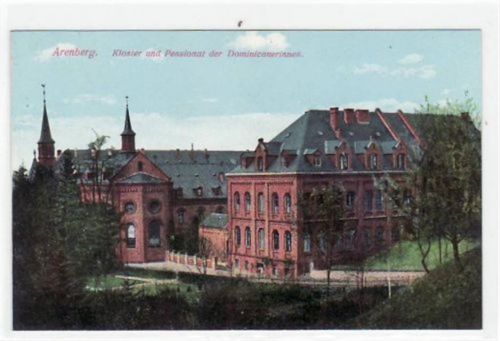 Koblenz Koblenz Arenberg mit Kloster u. Pensionat d. Dominicanerinnen ungelaufen Rückseite leicht fleckig, sonst gut erhalten