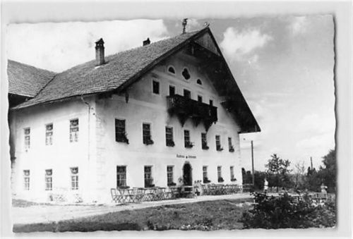 Ainring. Gasthaus Reiteralm gelaufen. Leichter Stempeldurchdruck, leicht bügig, sonst gut erhalten