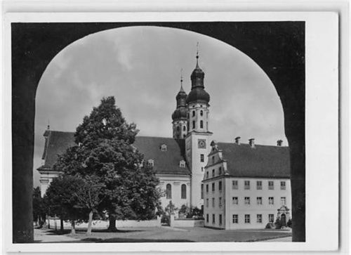 Obermarchtal (Oberschwaben). Ehemal. Prämonstratenserkloster 1686/1701, Kirche von M. u. Chr. Thumb aus Bregenz ungelaufen Gute Erhaltung.