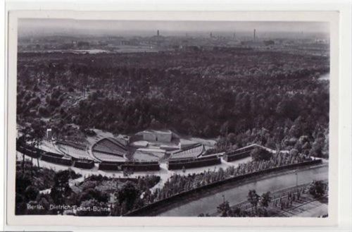 Berlin Charlottenburg mit Dietrich - Eckart - Bühne ungelaufen Gute Erhaltung.