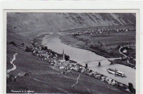 Piesport a.d. Mosel gelaufen von 1930. Gute Erhaltung.
