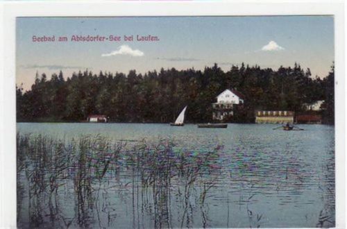 Laufen mit Seebad am Abtsdorfer See ungelaufen Gute Erhaltung.