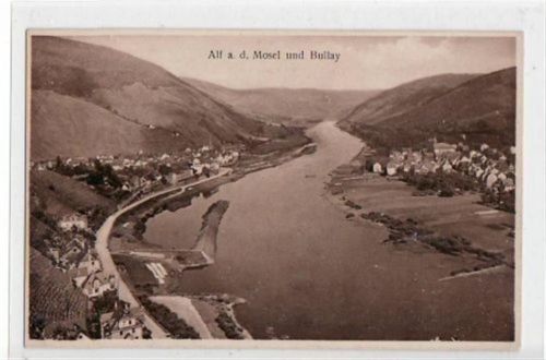 Bullay Alf a.d. Mosel und Bullay ungelaufen Gute Erhaltung.