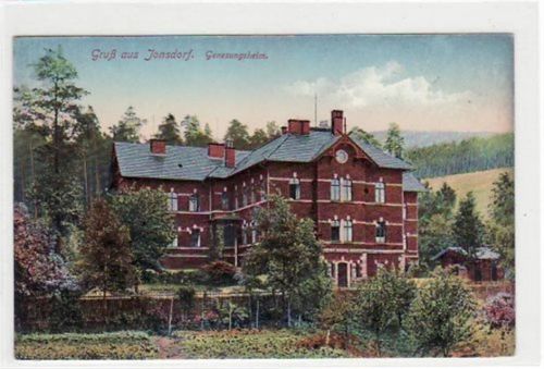 Kurort Jonsdorf Jonsdorf mit Blick auf das Genesungsheim ungelaufen Gute Erhaltung.