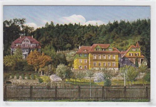Ober-Rathen in der Sächs. Schweiz. Diakonissenheim Felsengrund mit Haushaltungsschule. Karte beschrieben Gute Erhaltung.