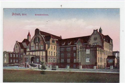 Düren Düren mit Partie am Krankenhaus ungelaufen Top Erhaltung.