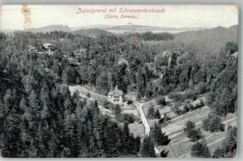 Bad Schandau Gasthaus Schrammsteinbaude im Zahnsgrund Verlag Löffler & Co. 5600