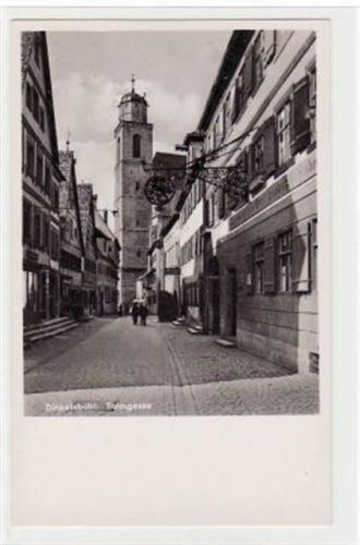 Turmgasse in Dinkelsbühl ungelaufen Top Erhaltung.