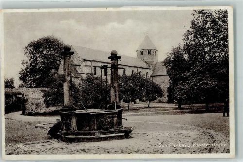 Gießen Schiffenberg Klosterkirche Klosterbrunnen