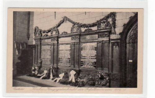 Eutin, Kirche, Kriegsgedenktafel der Gefallenen 1914/15 ungelaufen Gute Erhaltung.