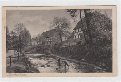 Reichenau i. Sachsen Reichenau / Bogatynia - Kreis Görlitz / Zgorzelec gelaufen 1919. Leichter Stempeldurchdruck. Leicht fleckig, sonst gut erhalten