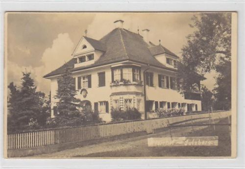 Sulzberg mit Pfarrhof gelaufen, mit Marke und Stempel von 1937. Leichter Stempeldurchdruck, leicht fleckig, sonst gut erhalten