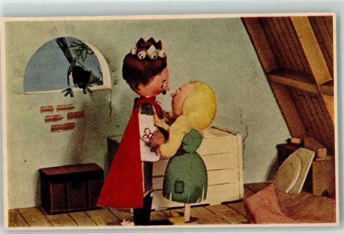 Assepoester Serie Nr. 19 AK (20 Tafereelen) Puppen AK