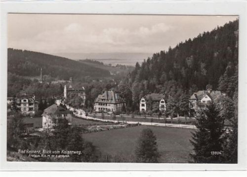 Bad Reinerz Bad Reinerz / Duszniki-Zdrój - Kreis Glatz / Klodzko mit Blick vom Kaiserweg ungelaufen Top Erhaltung.