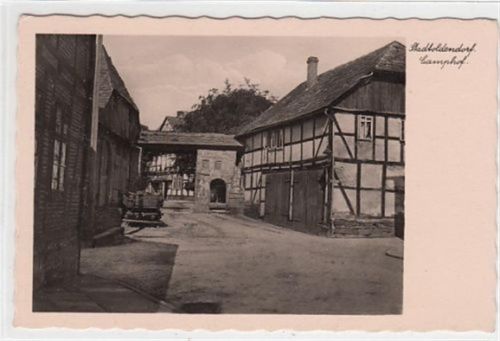 Stadtoldendorf. Camphof. Feldpost, Stempel von 1939. Leichter Stempeldurchdruck, sonst gut erhalten