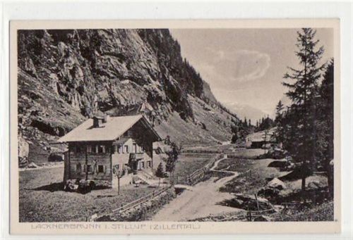 Lacknerbrunn im Stillupp, Zillertal ungelaufen Top Erhaltung.