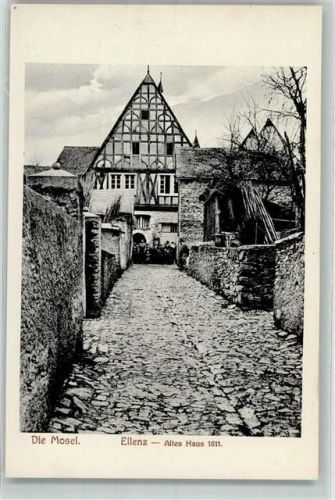 Ellenz Altes Fachwerkhaus Dorfgasse