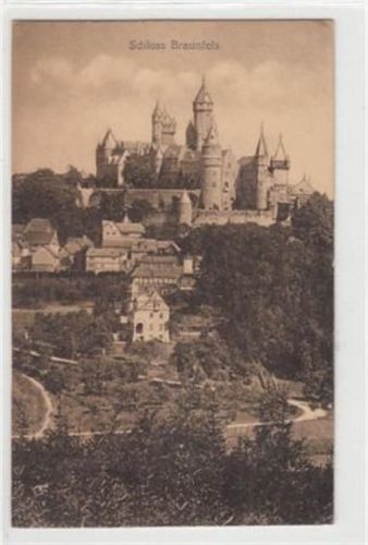 Braunfels Braunfels. Schloss gelaufen, 1925. Gute Erhaltung.