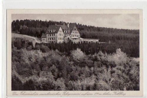 Dahle, Kr. Altena mit Ehrenmal des sauerländischen Gebirgsvereins a.d. Kohlberg gelaufen von 1929. Gute Erhaltung.