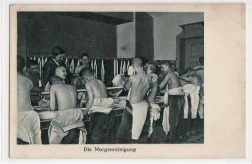 Lippersdorf mit Morgenreinigung im Chemnitzer Erholungsheim gelaufen von 1927. Gute Erhaltung.