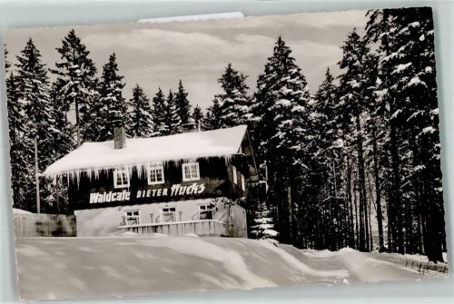 Braunlage Waldcafe Dieter Hucks Winter