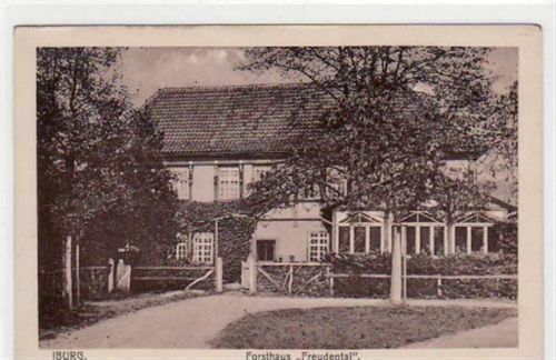 Bad Iburg Bad Iburg mit Forsthaus " Freudenthal " ungelaufen Leicht abgerundete Ecke n, leicht stockfleckig, sonst gut erhalten
